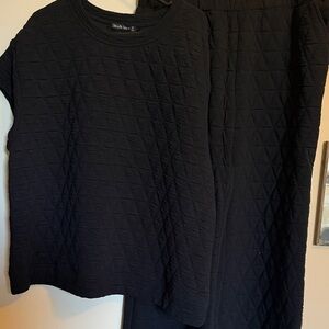 Elegant Black Pantsuit